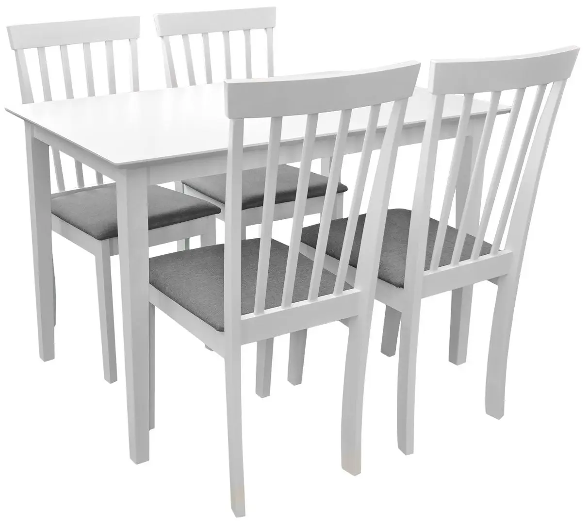 Обеденный набор DP Houston 1+4 (White) - 2