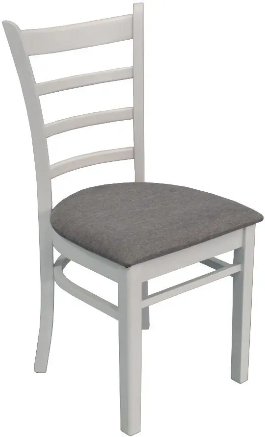 Set de sufragerie Evelin Capella V + Coco White/Gray (1+4) - 4