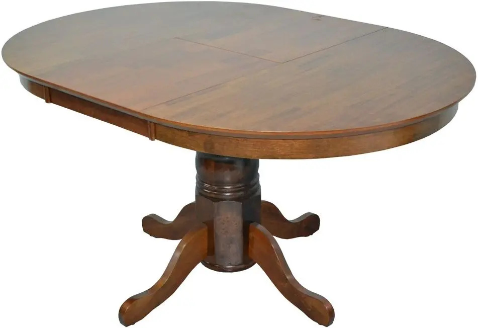 Обеденный набор Evelin Capella V + Deepa-R Burnish Oak/Brown (1+4) - 4