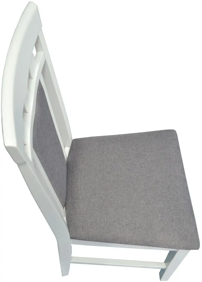 Set de sufragerie Evelin Capella V + Deepa-R White/Gray (1+4) - 2