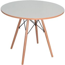 Обеденный набор Evelin DT 401-1 + LC-619 B White/Grey (1+4) Thumb