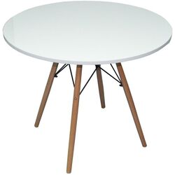 Set de sufragerie Evelin DT 401-1 + XR-154 B White/Light Gray (1+4) Thumb