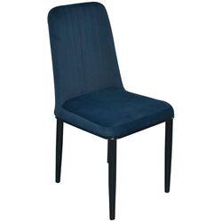 Set de sufragerie Evelin DT 402-2 + LC-619 B Wood/Blue (1+4) Thumb