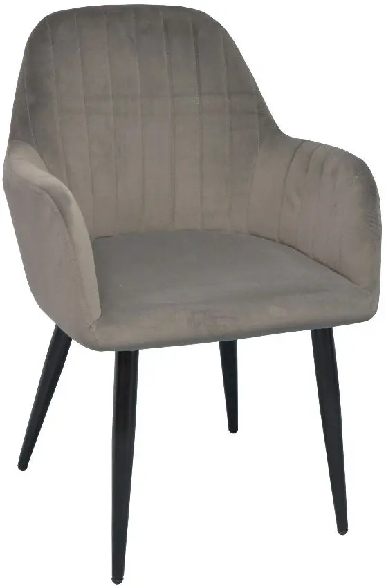 Set de sufragerie Evelin DT 402-2 + LC-621 B Wood/Grey (1+4)