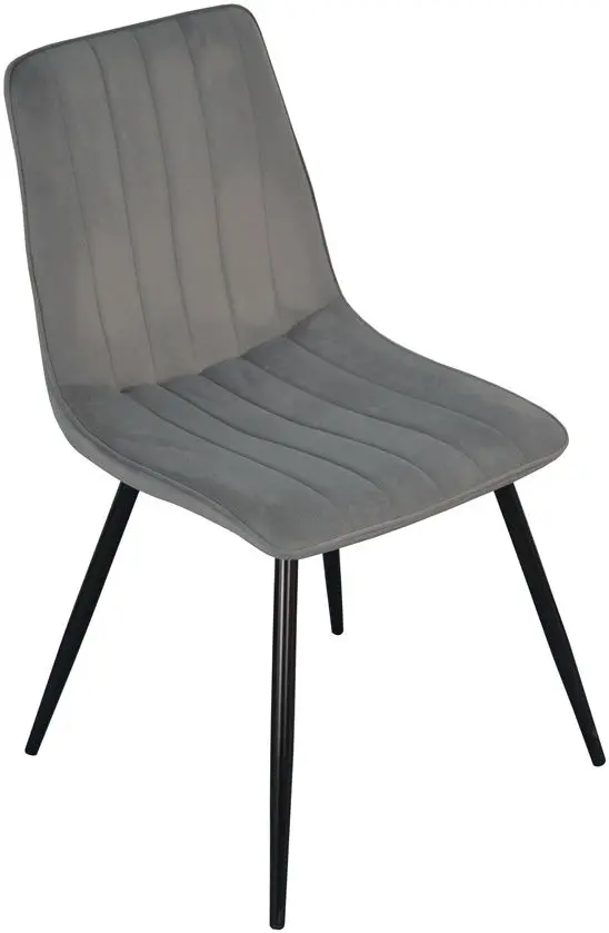 Set de sufragerie Evelin DT 402-2 + XR-154 B Wood/Light Grey (1+4)