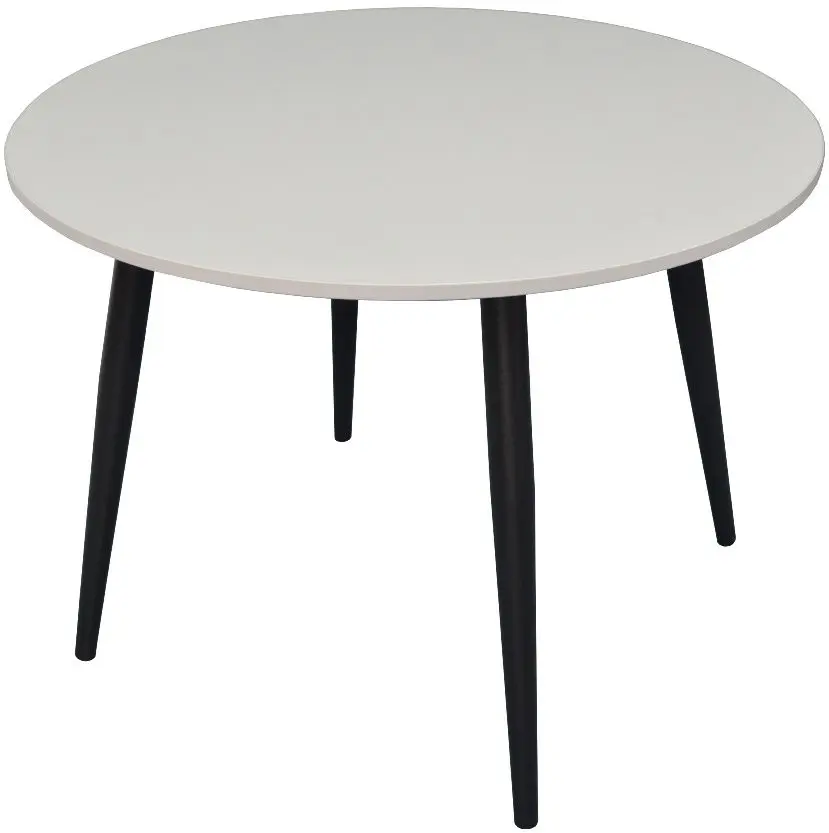Set de sufragerie Evelin DT 402-3 + LC-640 B White/Light Grey (1+4) - 2