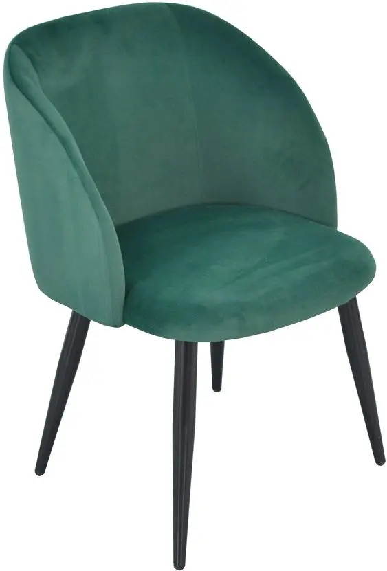 Set de sufragerie Evelin DT 404-2 + LC-618 B Wood/Green (1+3) - 3