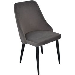 Обеденный набор Evelin DT 404-3 + LC-640 B White/Dark Grey (1+3) Thumb