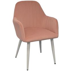 Set de sufragerie Evelin DT 405-4 + LC-621 Wh Wood White/Pink (1+4) Thumb