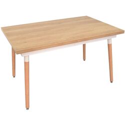 Set de sufragerie Evelin DT 433-2 + LC-001 W Wood/Grey (1+4) Thumb