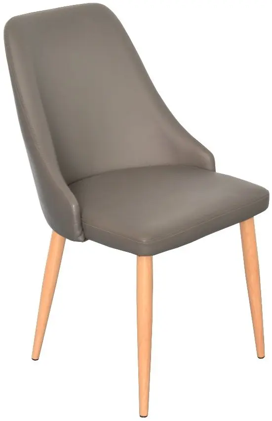 Set de sufragerie Evelin DT 433-2 + LC-640 Wood/Grey (1+4) - 2