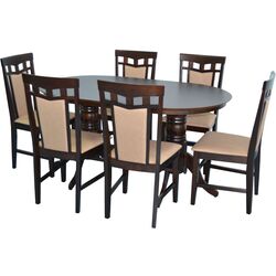 Set de sufragerie Evelin HV 24 V + Deepa-R Chocolate/Light Brown (1+6)