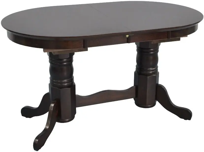 Set de sufragerie Evelin HV-31 N + Deepa-R Chocolate/Brown (1+6) - 2