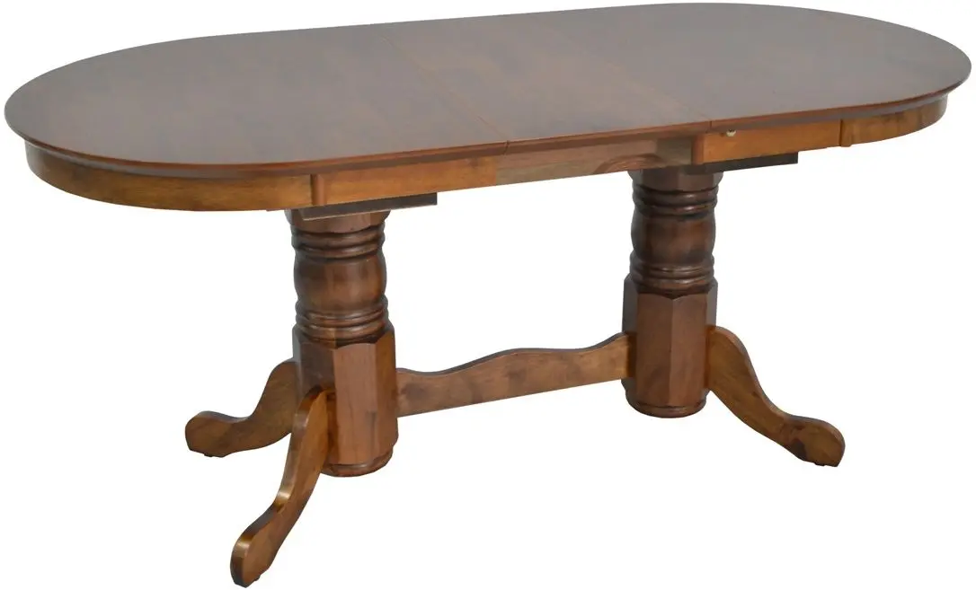 Set de sufragerie Evelin HV 31 N + Deepa-R Burnish Oak/Brown (1+6) - 5