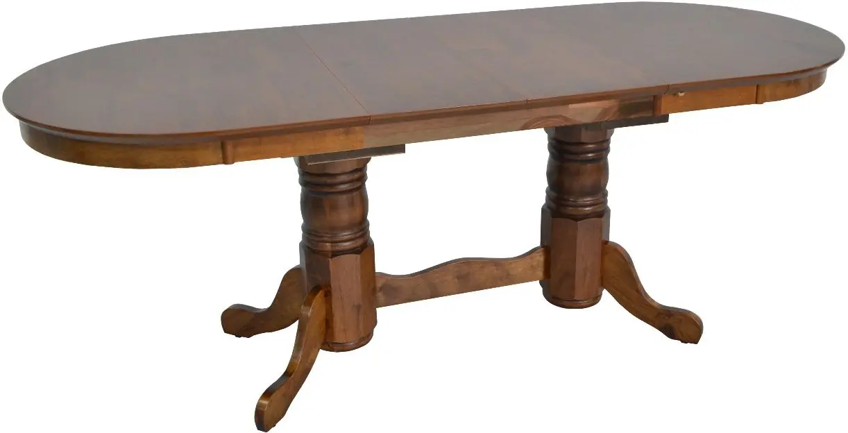 Set de sufragerie Evelin HV 31 N + Deepa-R Burnish Oak/Brown (1+6) - 4