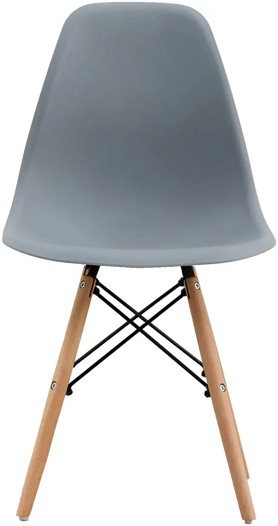 Set de sufragerie Fabrik Home Necoline Retro RM-1194 Aspect Marmura Neagra/Negru + Sunrise C-01 Gray/Beech (1+4) - 4