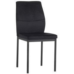 Обеденный набор Fabrik Home Necoline Retro RM-1194 Aspect Marmura Neagra/Negru + Yasen DC22057 Black (1+4) Thumb