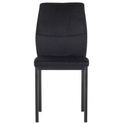Обеденный набор Fabrik Home Necoline Retro RM-1194 Aspect Marmura Neagra/Negru + Yasen DC22057 Black (1+4) Thumb