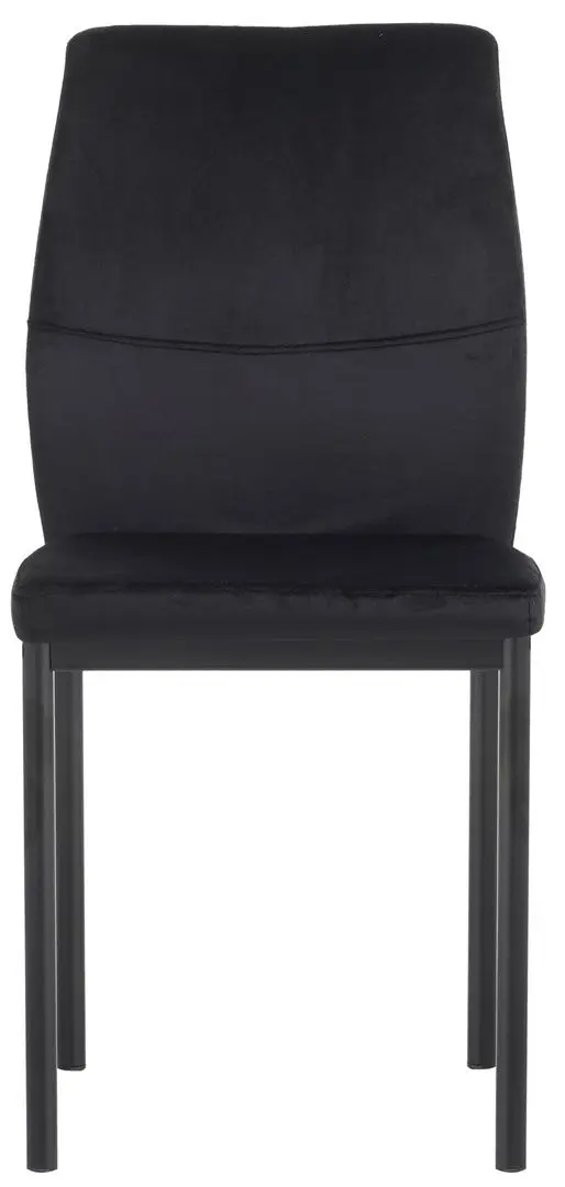 Обеденный набор Fabrik Home Necoline Retro RM-1194 Aspect Marmura Neagra/Negru + Yasen DC22057 Black (1+4)