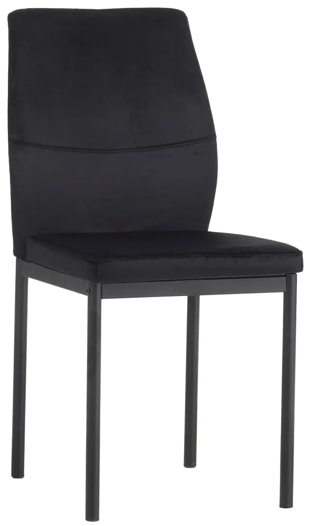 Обеденный набор Fabrik Home Necoline Retro RM-1194 Aspect Marmura Neagra/Negru + Yasen DC22057 Black (1+4)