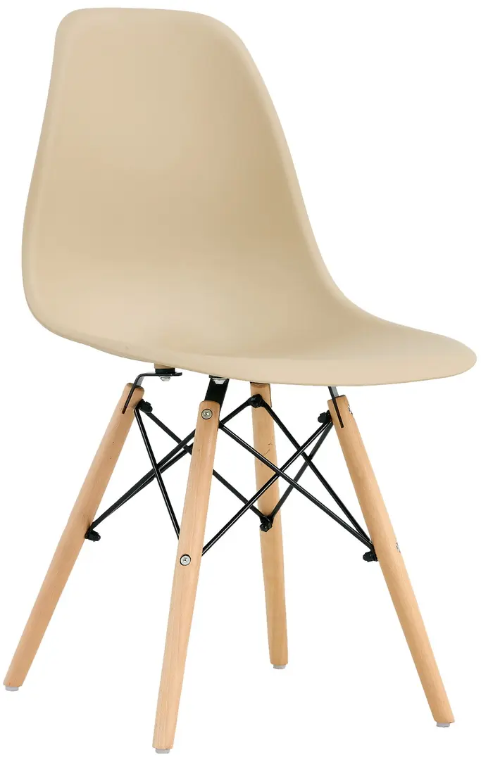 Обеденный набор Fabrik Home Noroc №2 Sonoma Oak + Sunrise C-01 Beige/Beech (1+4)