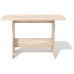 Обеденный набор Fabrik Home Noroc №2 Sonoma Oak + Yasen DC 5012 S Golden Brown/Black (1+4) Thumb