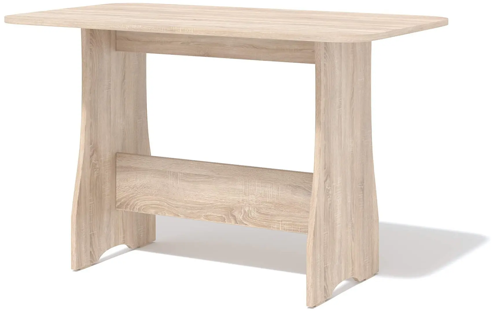 Set de sufragerie Fabrik Home Noroc №2 Sonoma Oak + Yasen С1703 HLR-12 Mustard/Black (1+4)