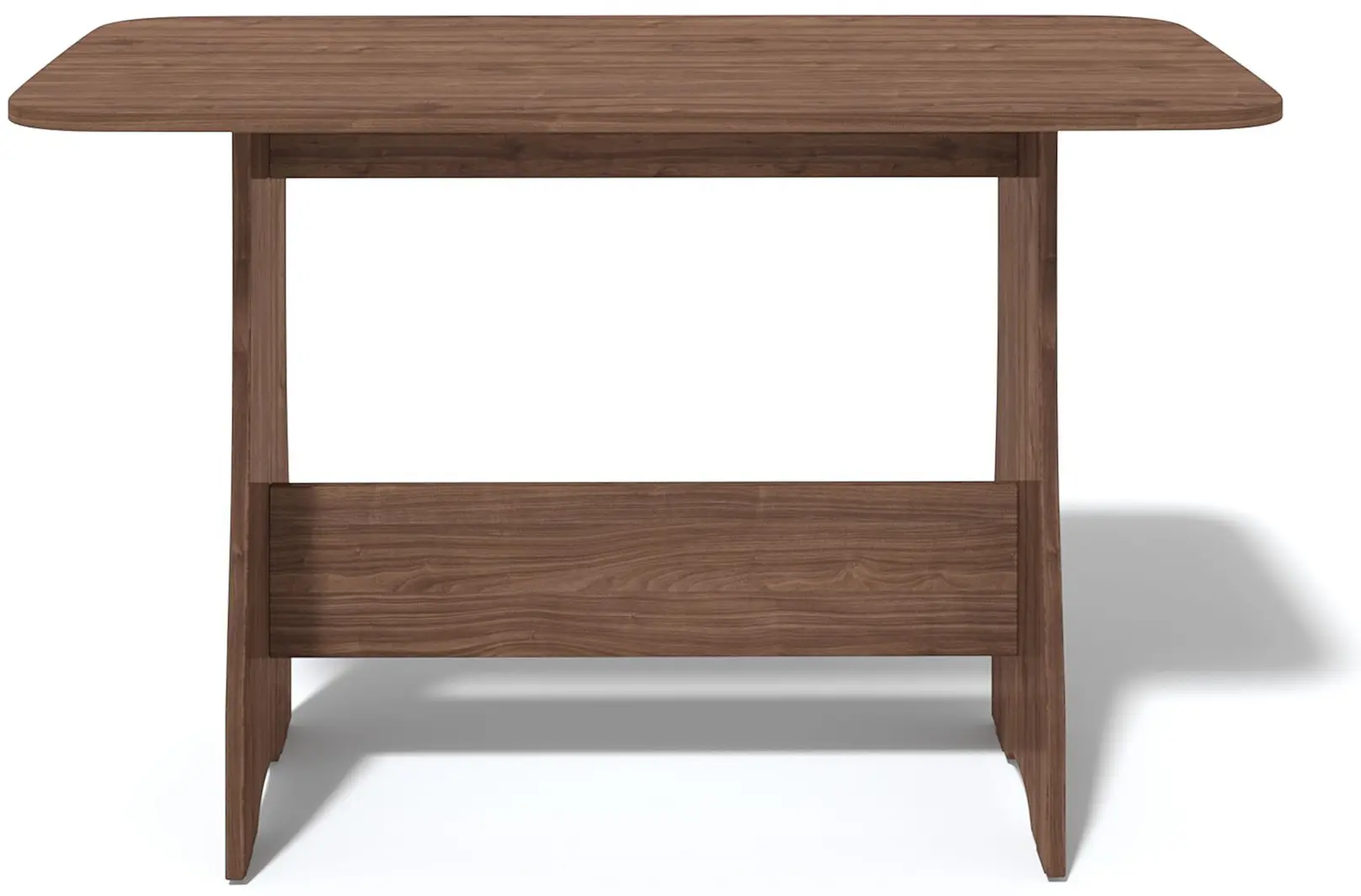 Обеденный набор Fabrik Home Noroc №2 Stone Walnut + Yasen DC 5010 Dark Brown/Black (1+4)