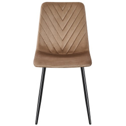 Set de sufragerie Fabrik Home Noroc №2 Stone Walnut + Yasen DC 5012 S Golden Brown/Black (1+4) Thumb