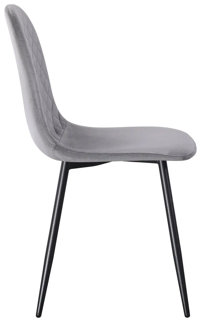 Set de sufragerie Fabrik Home Noroc Anthracite + Yasen DC 5010 Grey/Black (1+4)