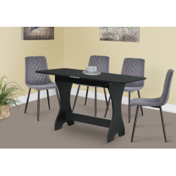 Set de sufragerie Fabrik Home Noroc Anthracite + Yasen DC 5012 S Grey/Black (1+4)