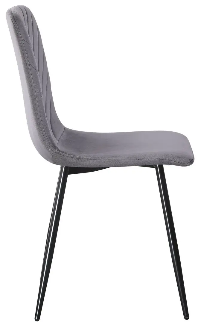 Set de sufragerie Fabrik Home Noroc Anthracite + Yasen DC 5012 S Grey/Black (1+4)