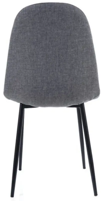 Set de sufragerie Fabrik Home Noroc Anthracite + Yasen С1703 8011-31 Gray (1+4)