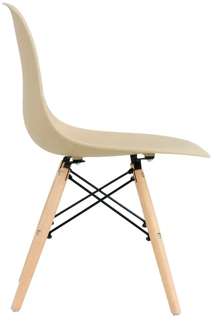 Обеденный набор Fabrik Home Noroc Sonoma Oak + Sunrise C-01 Beige/Beech (1+4)