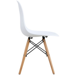 Set de sufragerie Fabrik Home Noroc Sonoma Oak + Sunrise C-01 White/Beech (1+4) Thumb