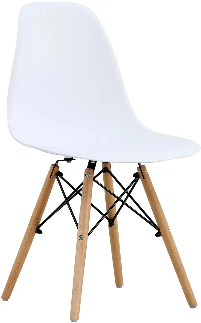 Обеденный набор Fabrik Home Noroc White Ash + Sunrise C-01 White/Beech (1+4)