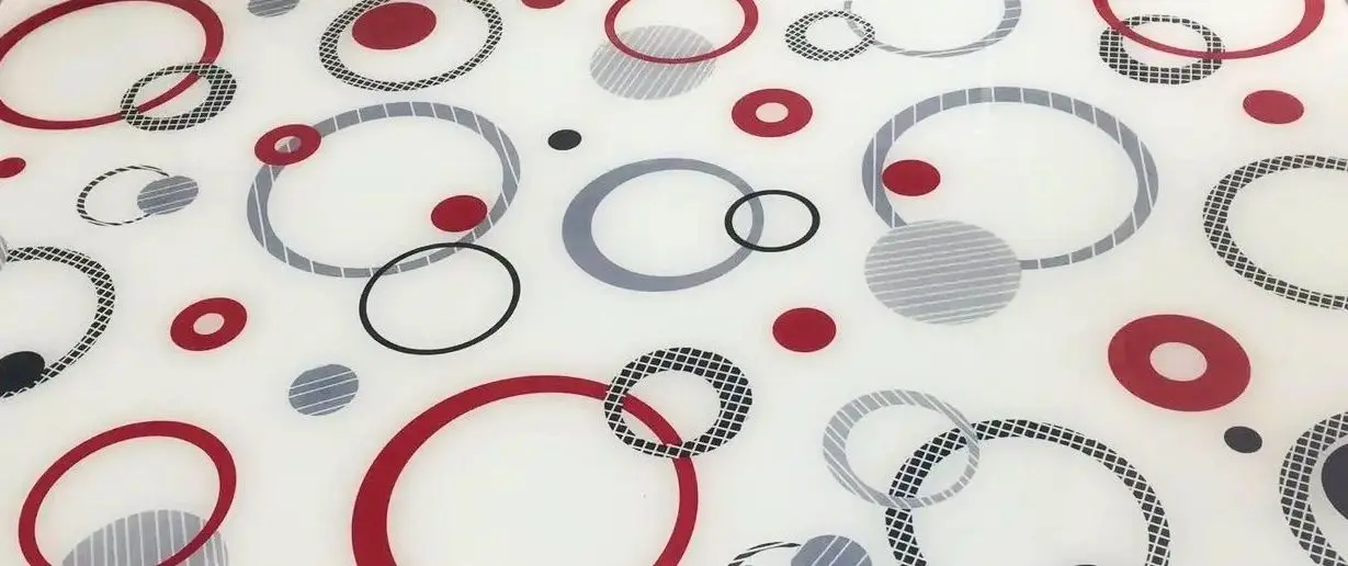 Обеденный набор Fabulous 0131 80x130cm 1+6 (Gray/White/Red) - 2