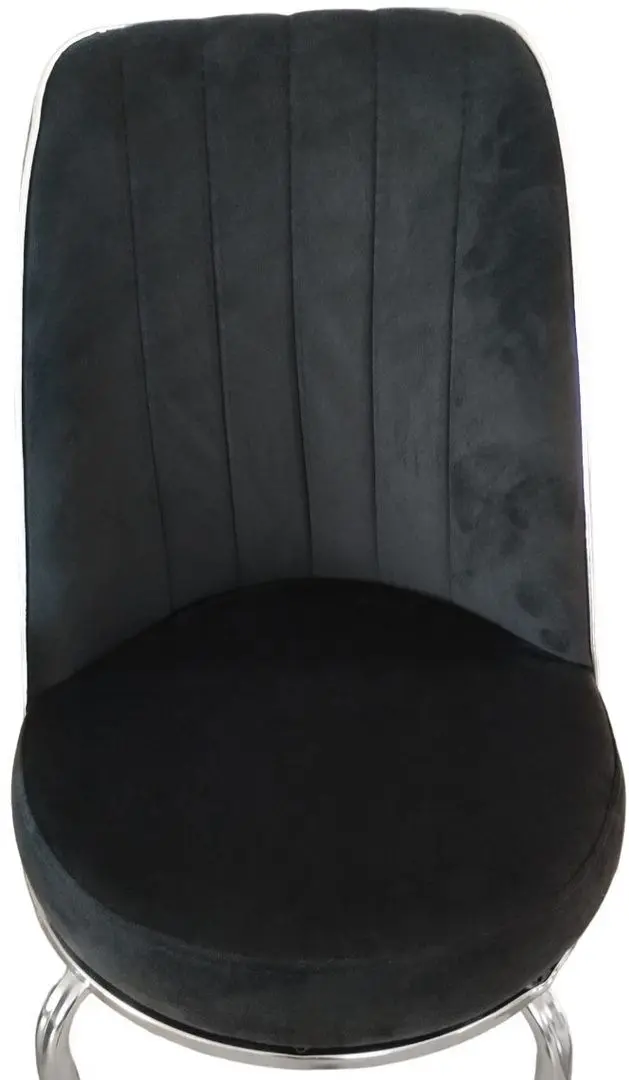 Set de sufragerie Fabulous 1216 80x130cm 1+6 (Black/White/Chrome) - 3