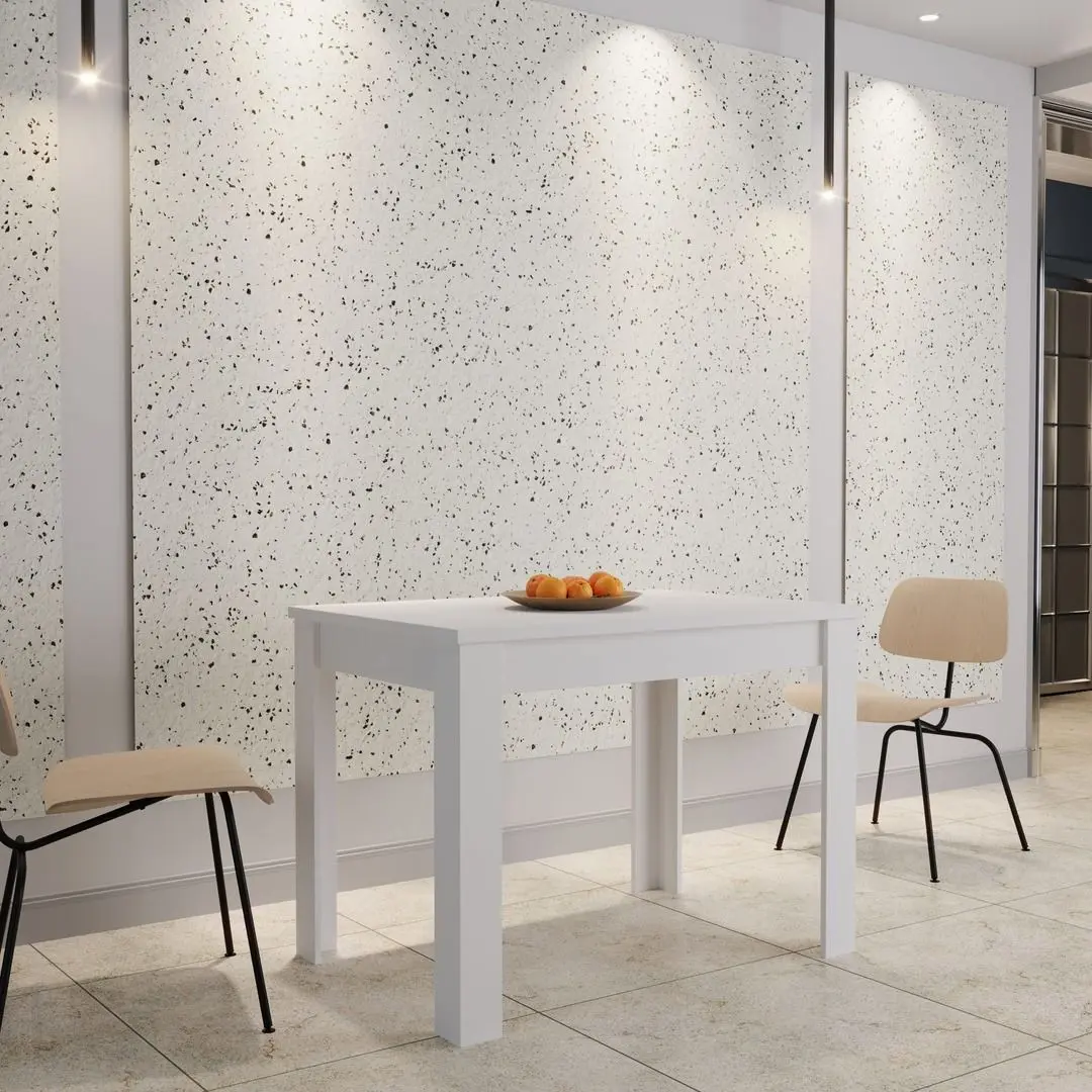 Обеденный набор Haaus Zeta White + Jumi Eva SD-972063 Gray (1+4)