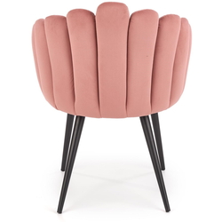 Set de sufragerie Halmar Ambrosio White Marble/Black + K410 Pink (1+2) Thumb