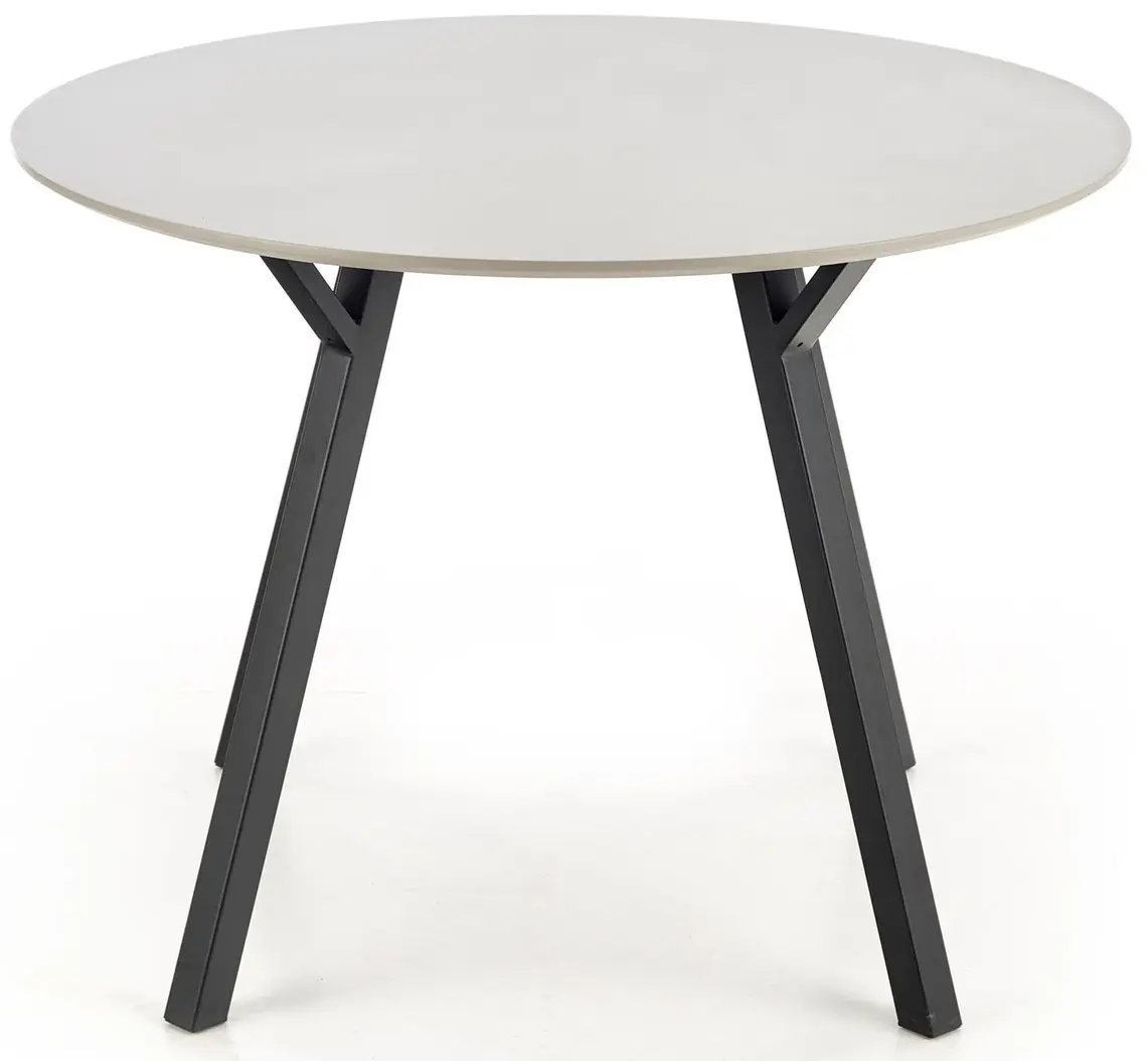 Set de sufragerie Halmar Balrog Black/Light Grey + K384 Grey (1+2)