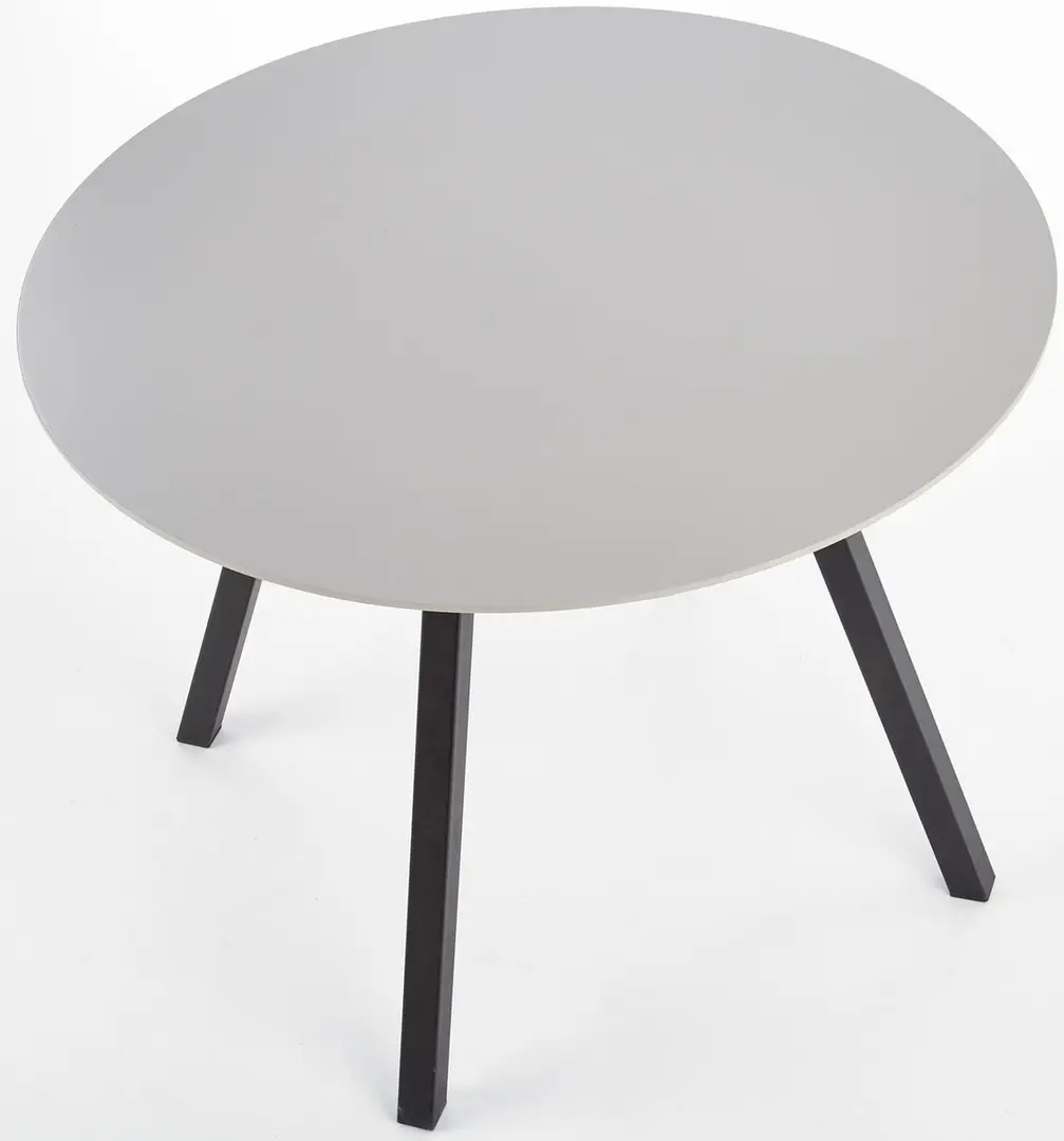 Set de sufragerie Halmar Balrog Black/Light Grey + K384 Grey (1+2)