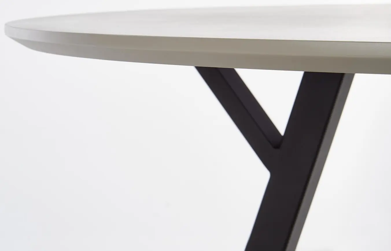 Set de sufragerie Halmar Balrog Black/Light Grey + K384 Grey (1+2)