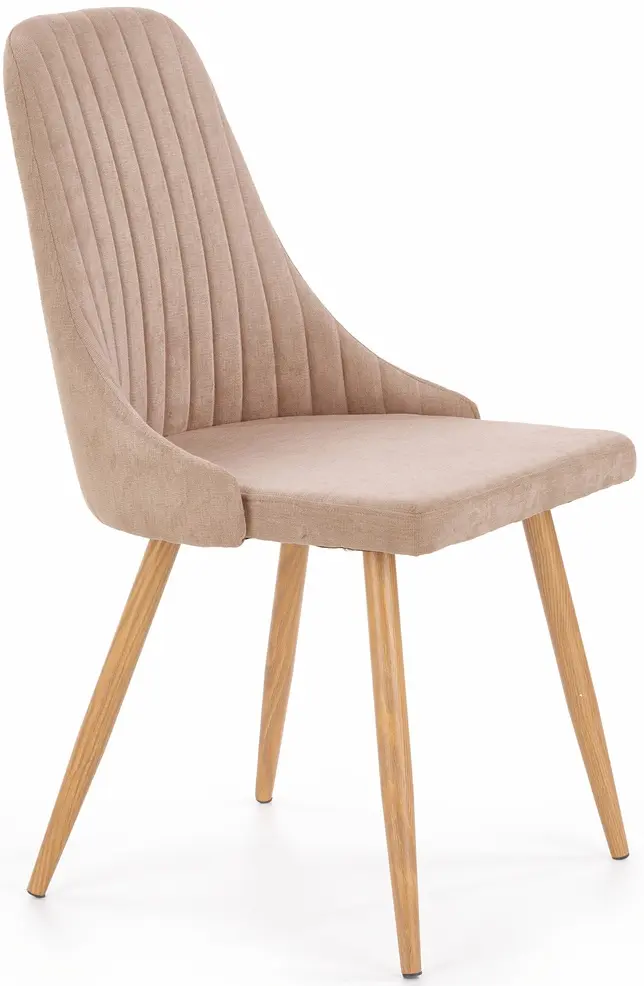 Set de sufragerie Halmar Barret 90-190cm White Matt/Lefkas Oak + K285 Beige (1+4) - 11