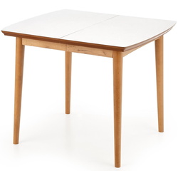 Set de sufragerie Halmar Barret 90-190cm White Matt/Lefkas Oak + K285 Beige (1+4) Thumb