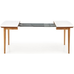 Set de sufragerie Halmar Barret 90-190cm White Matt/Lefkas Oak + K285 Beige (1+4) Thumb