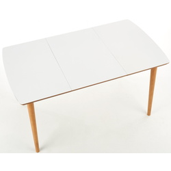 Set de sufragerie Halmar Barret 90-190cm White Matt/Lefkas Oak + K285 Beige (1+4) Thumb