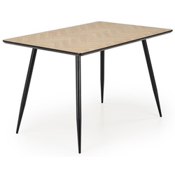 Обеденный набор Halmar Berto Natural Oak/Black + K548 Olive/Black (1+4) Thumb