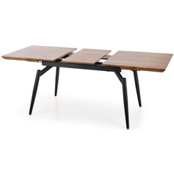Обеденный набор Halmar Cambell 140/180x80cm Natural Oak/Black + K404 Green Dark (1+4) Thumb