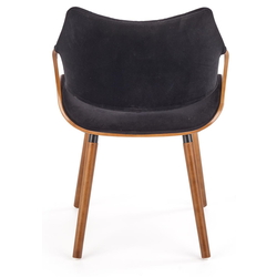 Обеденный набор Halmar Carmelo Walnut/Black + K396 Nut/Black (1+4) Thumb